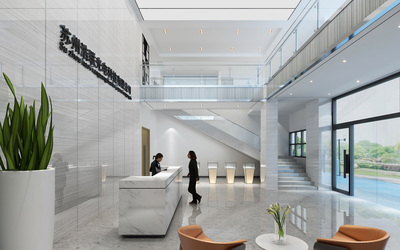 浩联光电办公室建筑及室内